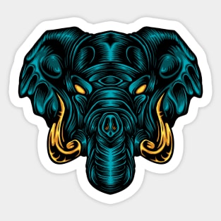 The Elephant Sticker